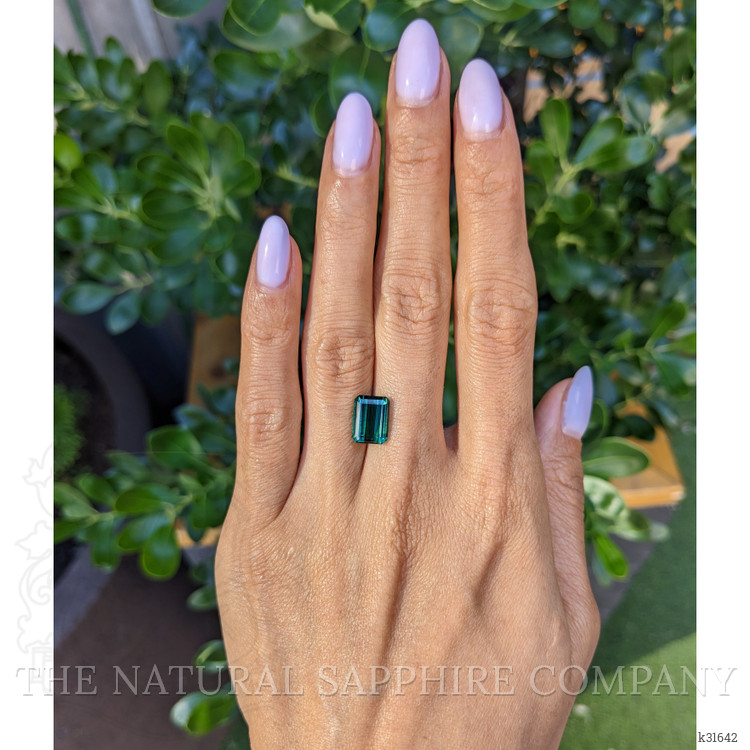 3.68 Ct. Bluish Green Tourmaline from Brazil