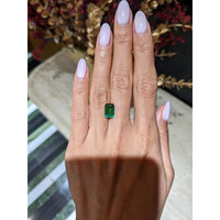2.84 Ct. Green Tourmaline from Brazil Life Style