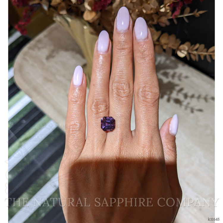 5.68 Ct. Pinkish Purple Spinel from Ceylon (Sri Lanka)