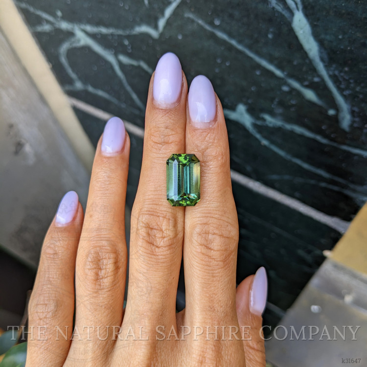 10.50 Ct. Green Tourmaline from Ceylon (Sri Lanka)