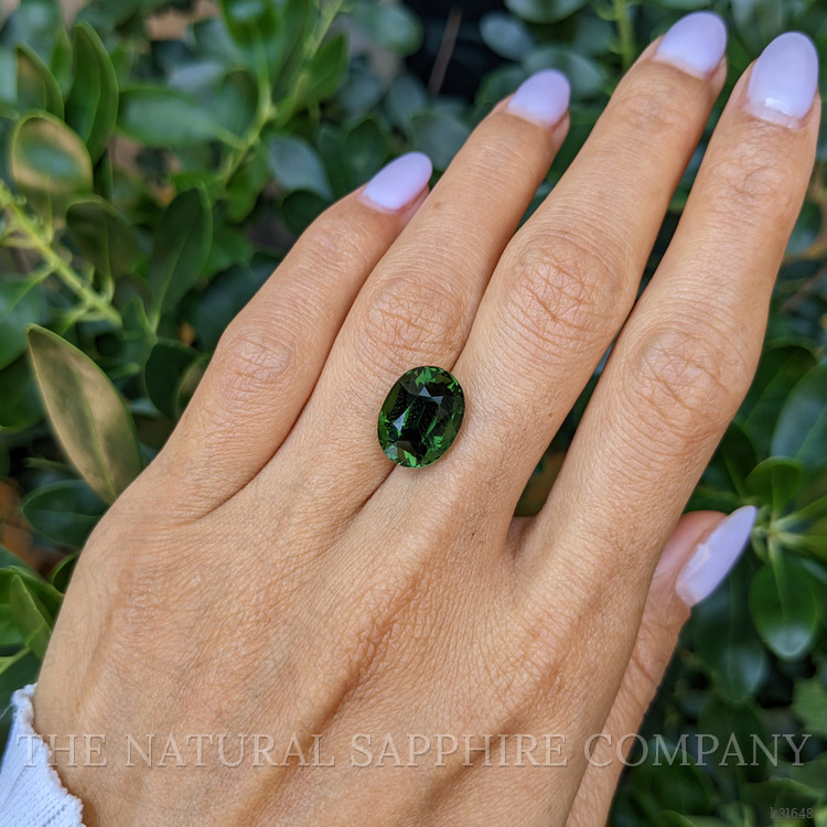 7.31 Ct. Green Tourmaline from Ceylon (Sri Lanka)