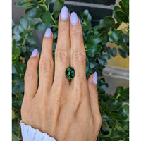 7.31 Ct. Green Tourmaline from Ceylon (Sri Lanka) Life Style