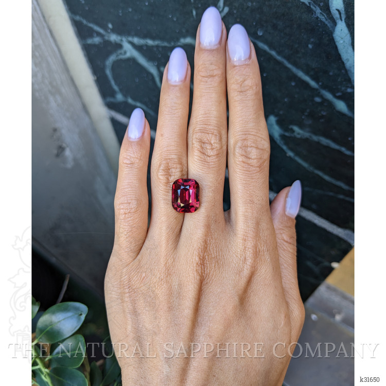 11.30 Ct. Purplish Red Garnet from Ceylon (Sri Lanka)