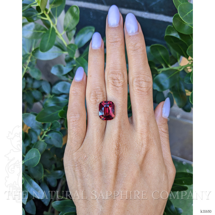 11.30 Ct. Purplish Red Garnet from Ceylon (Sri Lanka)