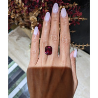 11.30 Ct. Purplish Red Garnet from Ceylon (Sri Lanka) Life Style