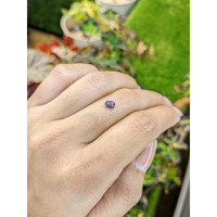0.38 Ct. Purple Spinel from Ceylon (Sri Lanka) Life Style