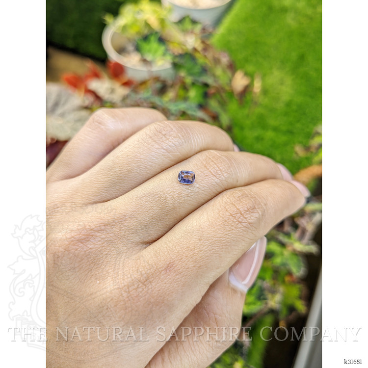 0.38 Ct. Purple Spinel from Ceylon (Sri Lanka)