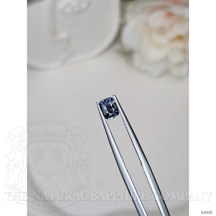 0.66 Ct. Greyish Blue Spinel from Ceylon (Sri Lanka)