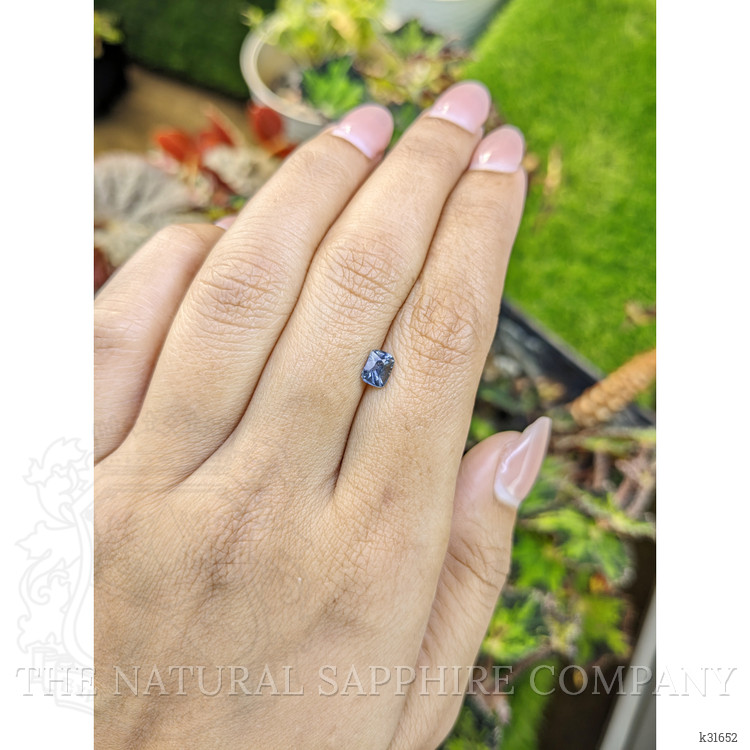 0.66 Ct. Greyish Blue Spinel from Ceylon (Sri Lanka)