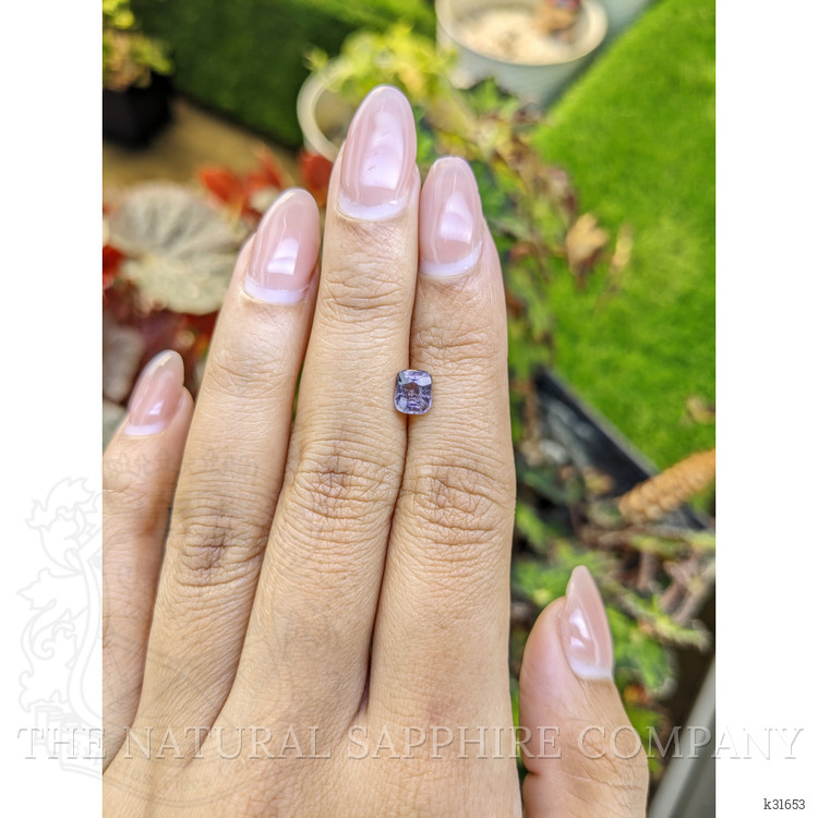 0.87 Ct. Pinkish Purple Spinel from Ceylon (Sri Lanka)