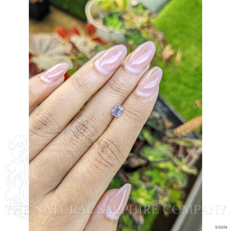 0.55 Ct. Bluish Purple Spinel from Ceylon (Sri Lanka)