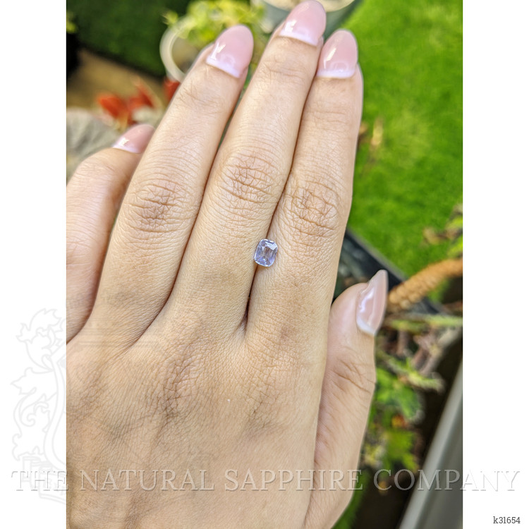 0.55 Ct. Bluish Purple Spinel from Ceylon (Sri Lanka)