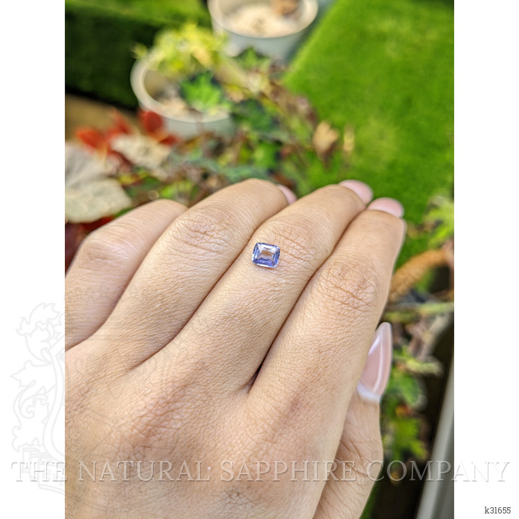 0.61 Ct. Purplish Blue Spinel from Ceylon (Sri Lanka)