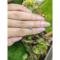 0.61 Ct. Purplish Blue Spinel from Ceylon (Sri Lanka) Life Style