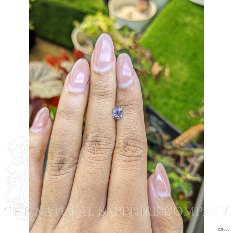0.61 Ct. Purplish Blue Spinel from Ceylon (Sri Lanka)