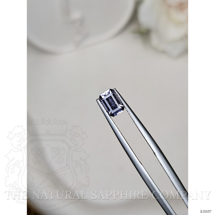 0.82 Ct. Purplish Blue Spinel from Ceylon (Sri Lanka)