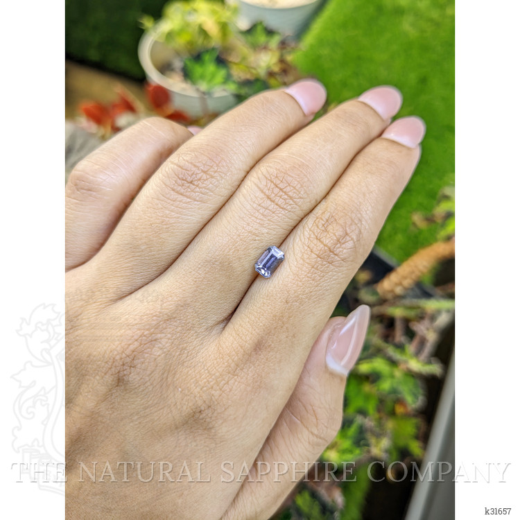 0.82 Ct. Purplish Blue Spinel from Ceylon (Sri Lanka)