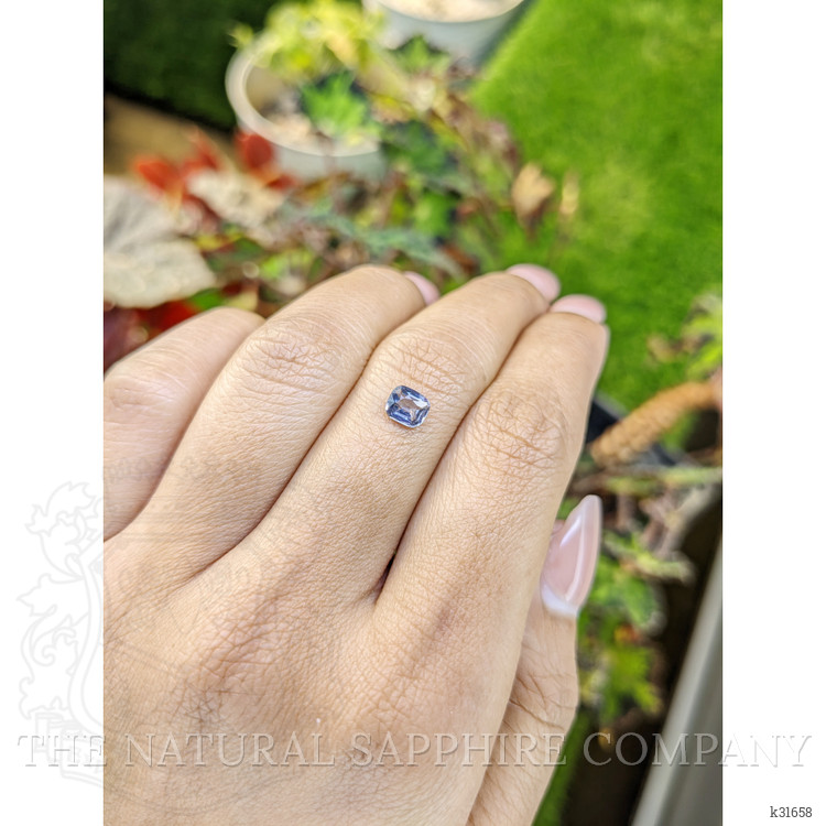 0.57 Ct. Purplish Blue Spinel from Ceylon (Sri Lanka)