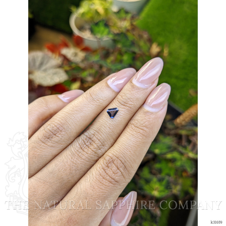 0.38 Ct. Blue Spinel from Ceylon (Sri Lanka)
