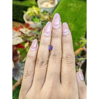 0.70 Ct. Purple Spinel from Ceylon (Sri Lanka) Life Style