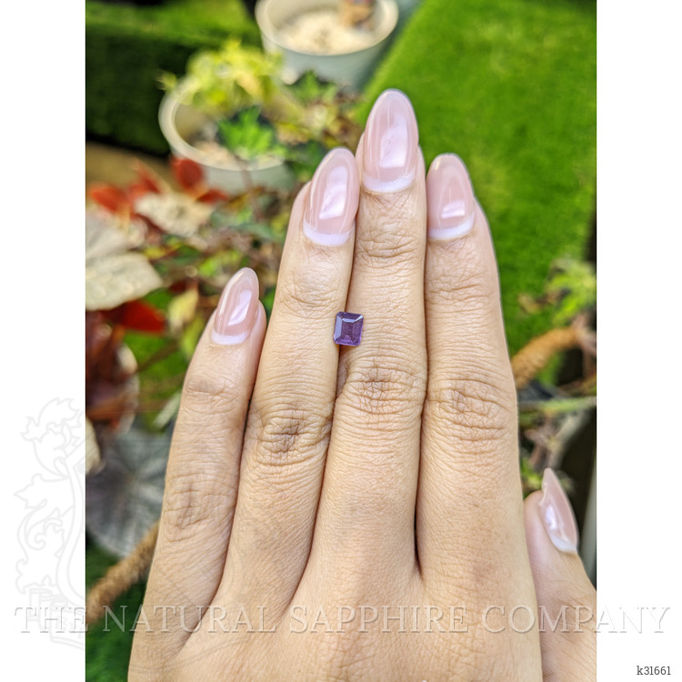 0.70 Ct. Purple Spinel from Ceylon (Sri Lanka)