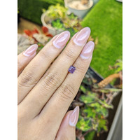 0.70 Ct. Purple Spinel from Ceylon (Sri Lanka) Life Style