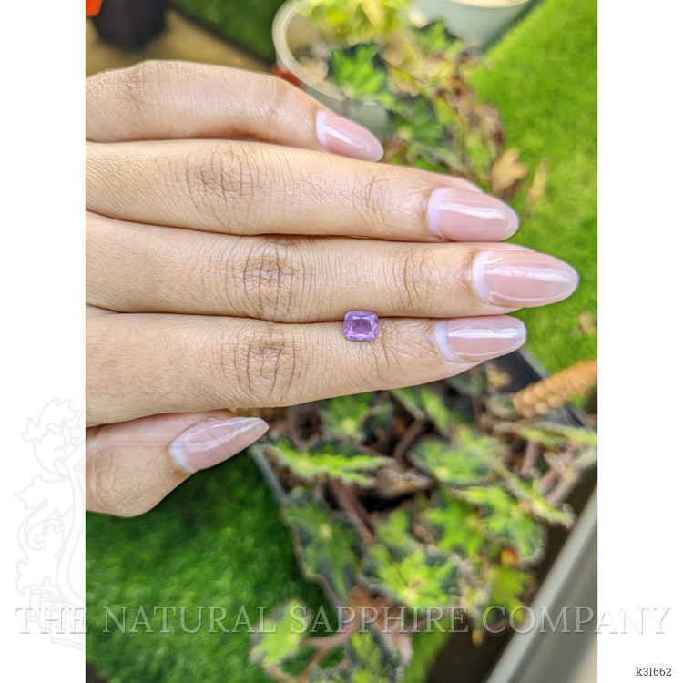 0.93 Ct. Pinkish Purple Spinel from Ceylon (Sri Lanka)