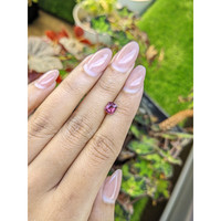 0.85 Ct. Purplish Pink Spinel from Ceylon (Sri Lanka) Life Style