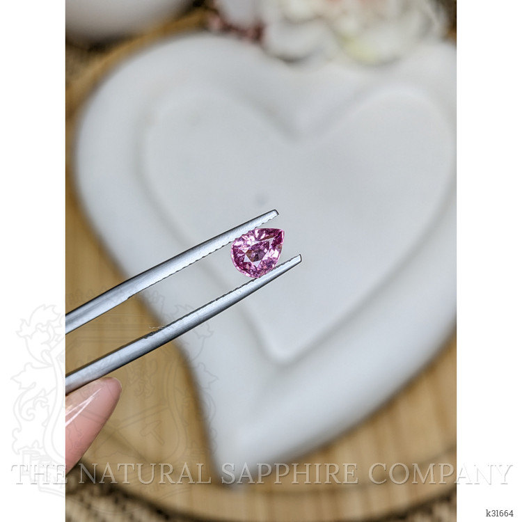0.82 Ct. Purplish Pink Spinel from Ceylon (Sri Lanka)