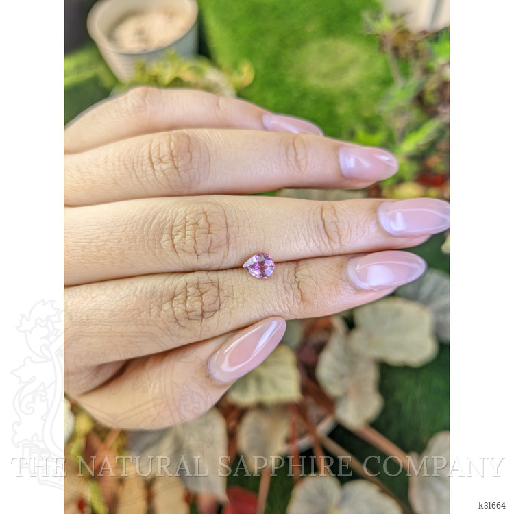 0.82 Ct. Purplish Pink Spinel from Ceylon (Sri Lanka)