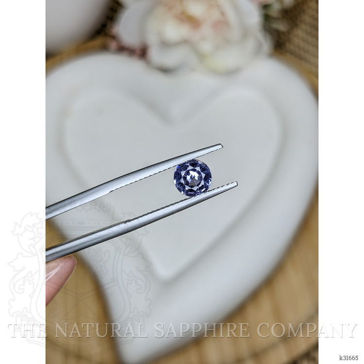 0.96 Ct. Purplish Blue Spinel from Ceylon (Sri Lanka)
