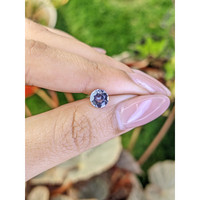 0.96 Ct. Purplish Blue Spinel from Ceylon (Sri Lanka) Life Style