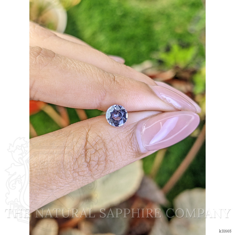 0.96 Ct. Purplish Blue Spinel from Ceylon (Sri Lanka)