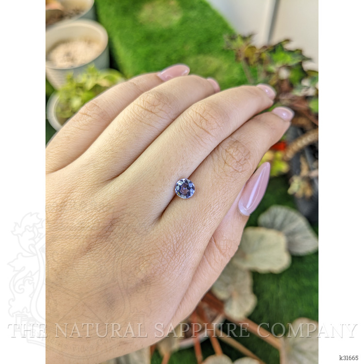 0.96 Ct. Purplish Blue Spinel from Ceylon (Sri Lanka)