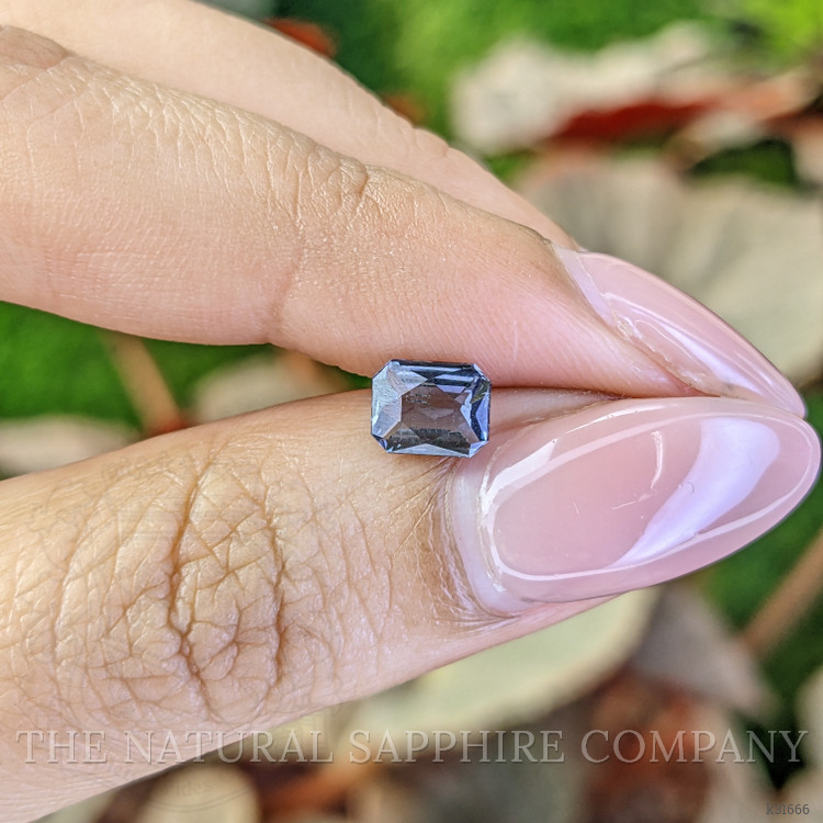 0.95 Ct. Greyish Blue Spinel from Ceylon (Sri Lanka)