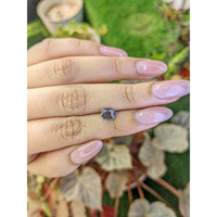 0.95 Ct. Greyish Blue Spinel from Ceylon (Sri Lanka) Life Style