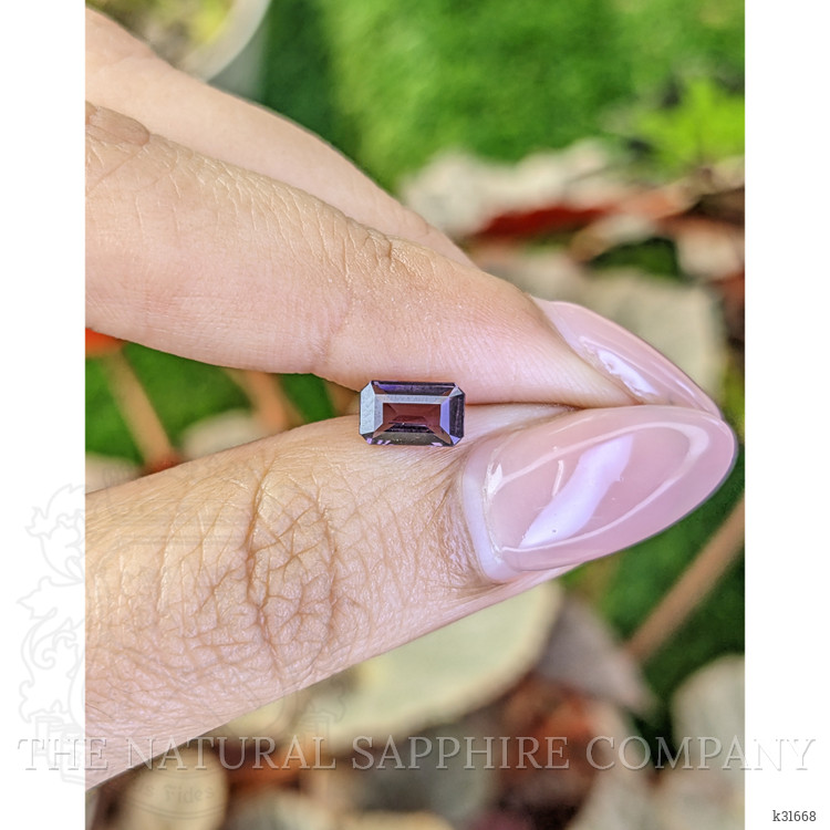 0.93 Ct. Purple Spinel from Ceylon (Sri Lanka)