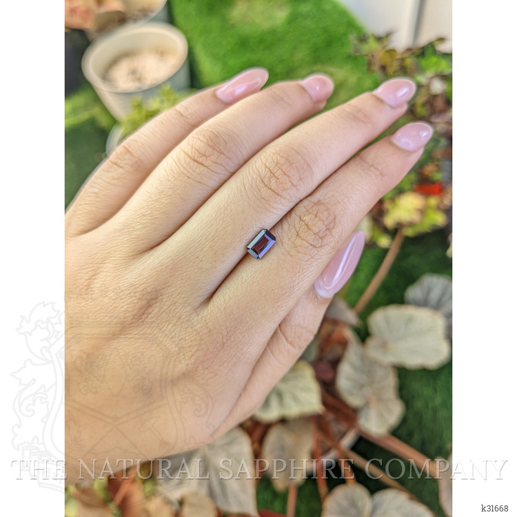 0.93 Ct. Purple Spinel from Ceylon (Sri Lanka)