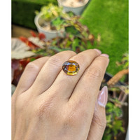 6.70 Ct. Bi Color Ametrine from Brazil Life Style