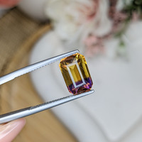 3.76 Ct. Bi Color Ametrine from Brazil Life Style