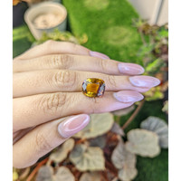 6.86 Ct. Bi Color Ametrine from Brazil Life Style