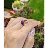 7.89 Ct. Bi Color Ametrine from Brazil Life Style