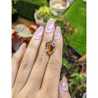 8.56 Ct. Bi Color Ametrine from Brazil Life Style