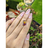 5.08 Ct. Bi Color Ametrine from Brazil Life Style