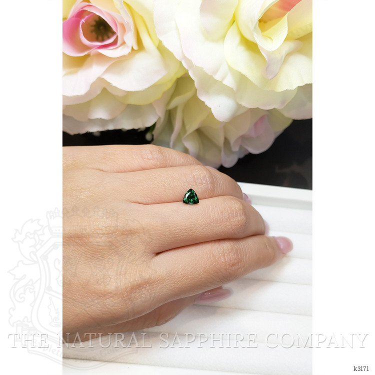 0.82 Ct. Tsavorite Garnet from Tanzania