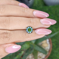 1.28 Ct. Green Tourmaline from Tanzania Life Style