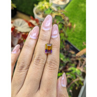 3.81 Ct. Bi Color Ametrine from Brazil Life Style