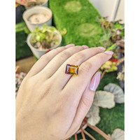 5.90 Ct. Bi Color Ametrine from Brazil Life Style