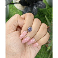 1.38 Ct. Bluish Purple Spinel from Ceylon (Sri Lanka) Life Style
