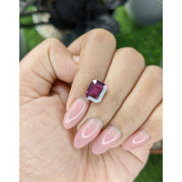 3.25 Ct. Purplish Pink Garnet from Ceylon (Sri Lanka) Life Style